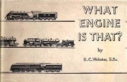 Book cover of What Engine Is That? by WEBSTER, H.C.